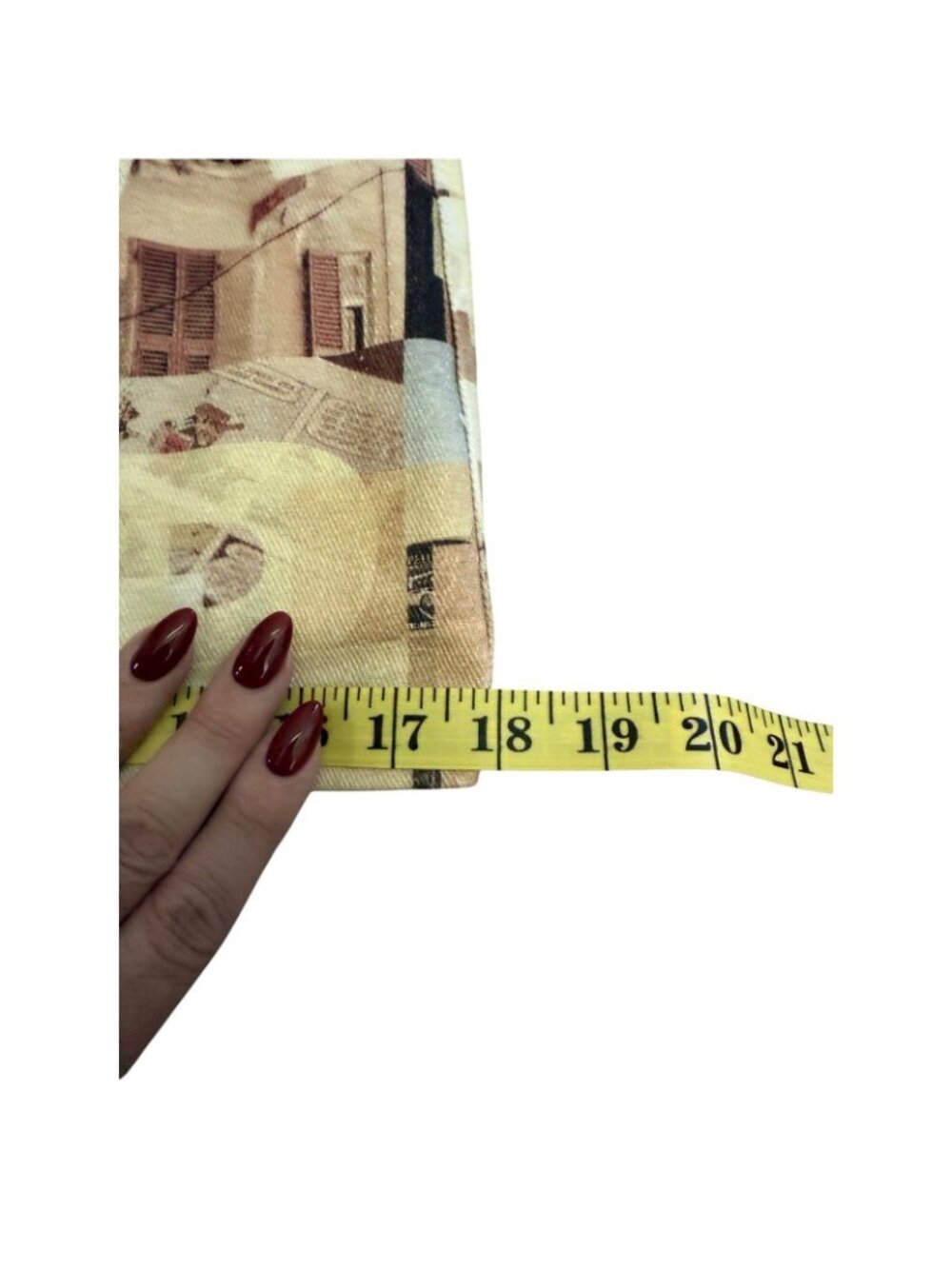Womens Mini Skirt Neutral Film Graphic A-Line Size 2 NWT Peppermayo On The Edge - Picture 11 of 15